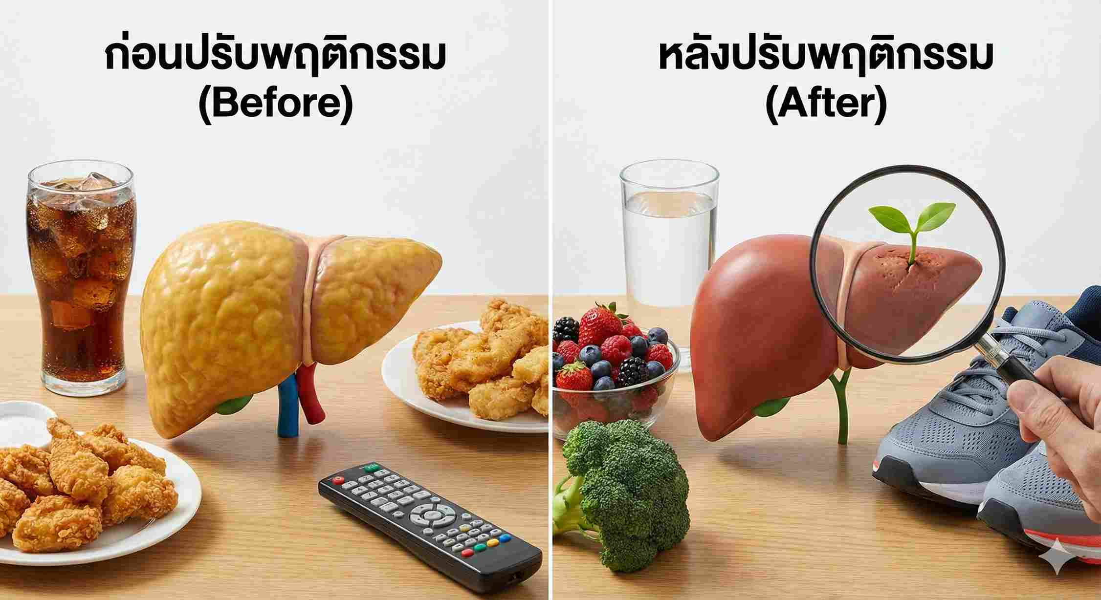 ตับสามารถฟื้นฟูได้โดยการนอนพักผ่อนให้เพียงพอ และ สามารถทานเบต้าลีฟโปรพลัส ควบคู่ไปได้ด้วย
