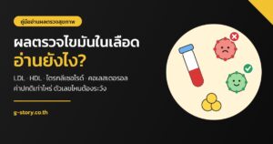 ผลตรวจไขมันในเลือด อ่านยังไง LDL HDL ไตรกลีเซอไรด์ คอเลสเตอรอล